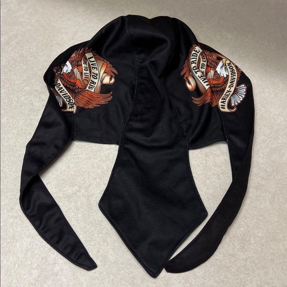 Harley-Davidson Black Eagle Tie - Picture 2 of 2